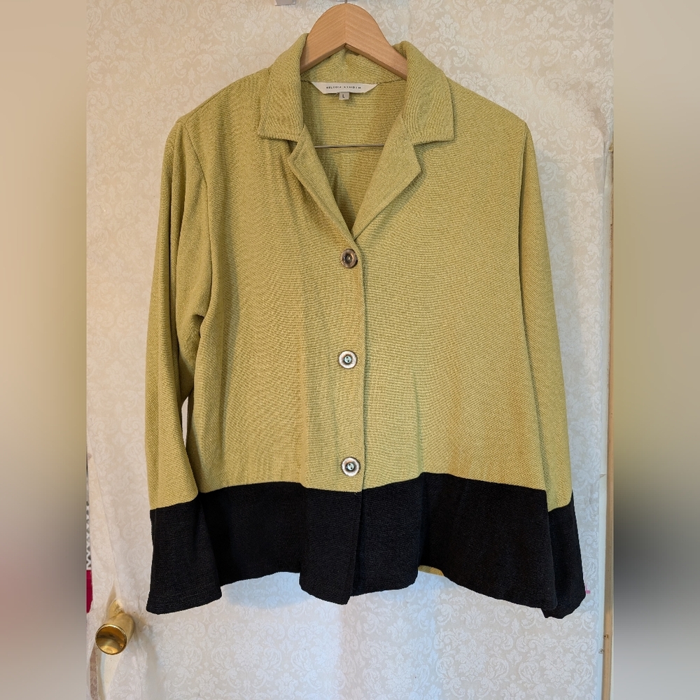 Melrose Studio‎ ColorBlock Blazer Jacket Sz. Large